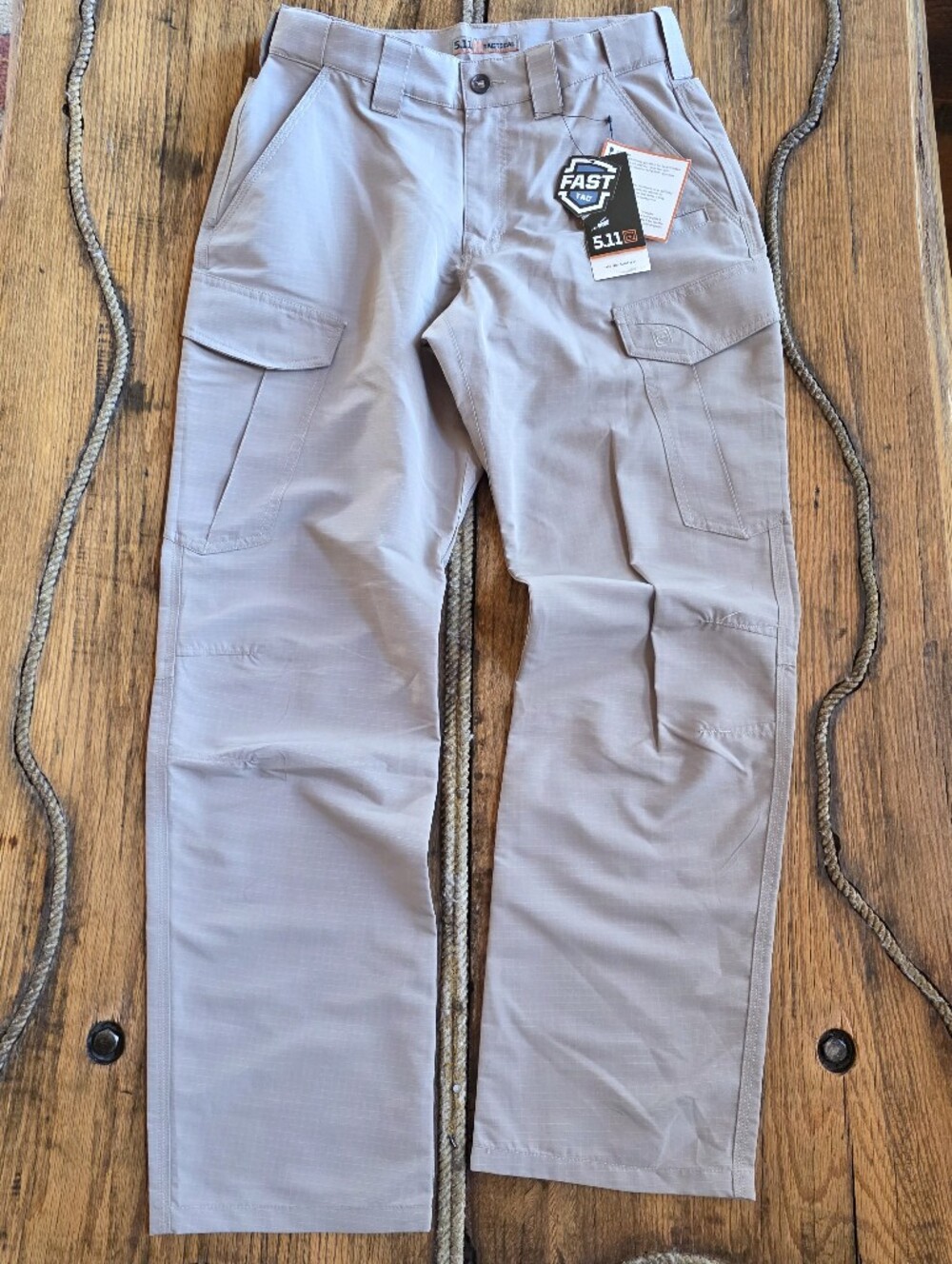 5.11 Tactical Fast-Tac Men's Cargo Pants Tan 30 X 32